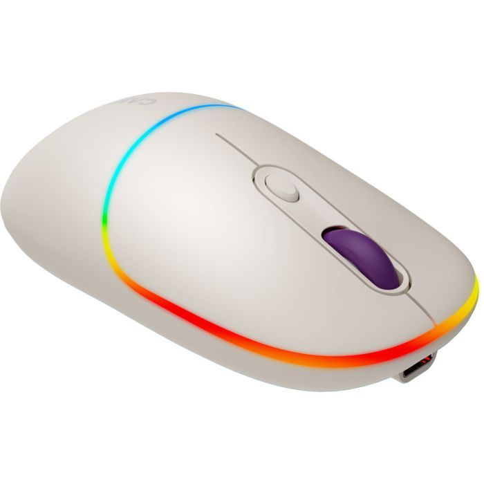 Мышка Canyon MW-22 Dual Band RGB Wireless Pearl Rose (CNS-CMSW22PR) изображение 5