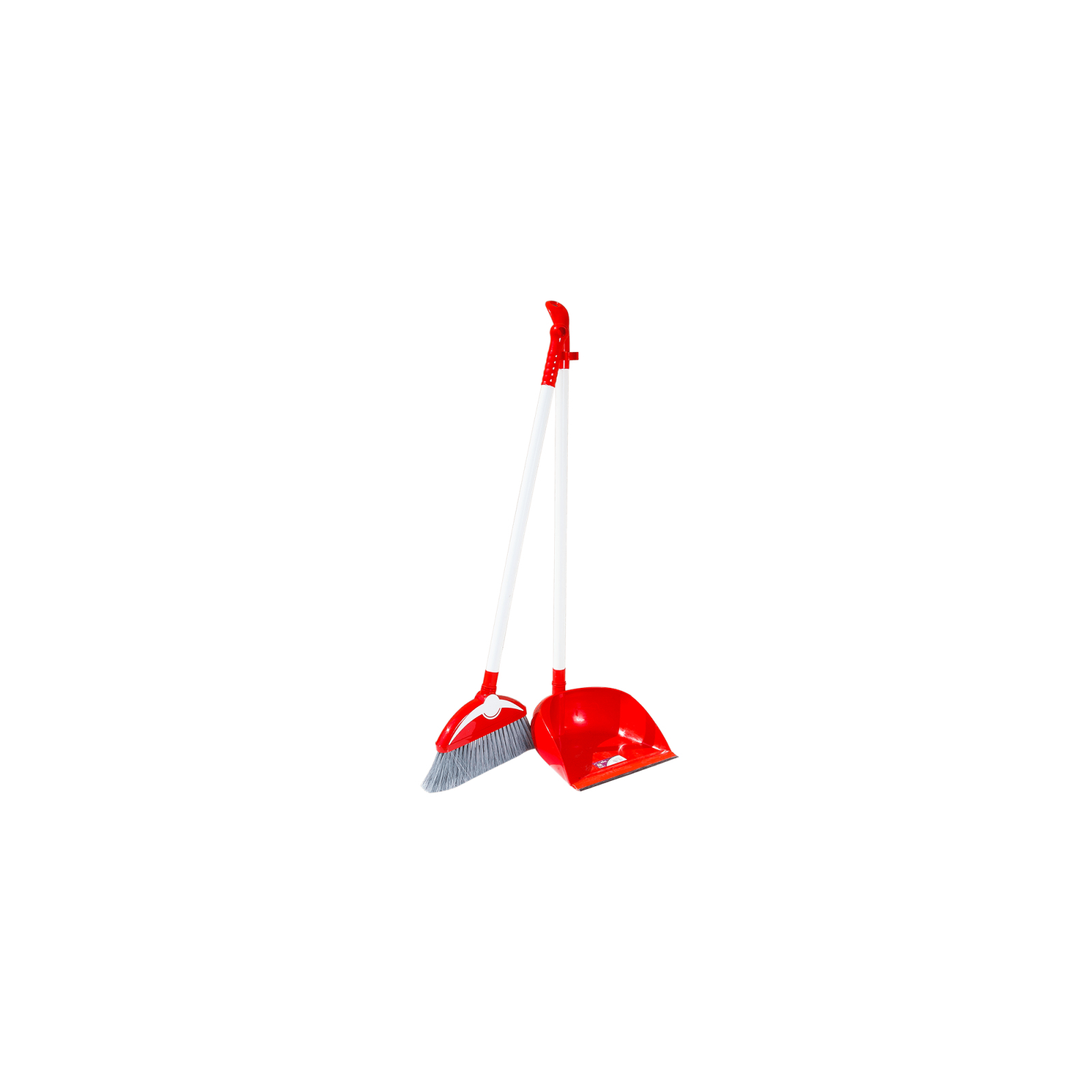 Комплект для уборки Irak Plastik Dodo Метла с совком Красный (4853)