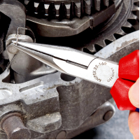 Плоскогубцы KNIPEX круглогубцы с режущими кромками (25 02 160) изображение 4