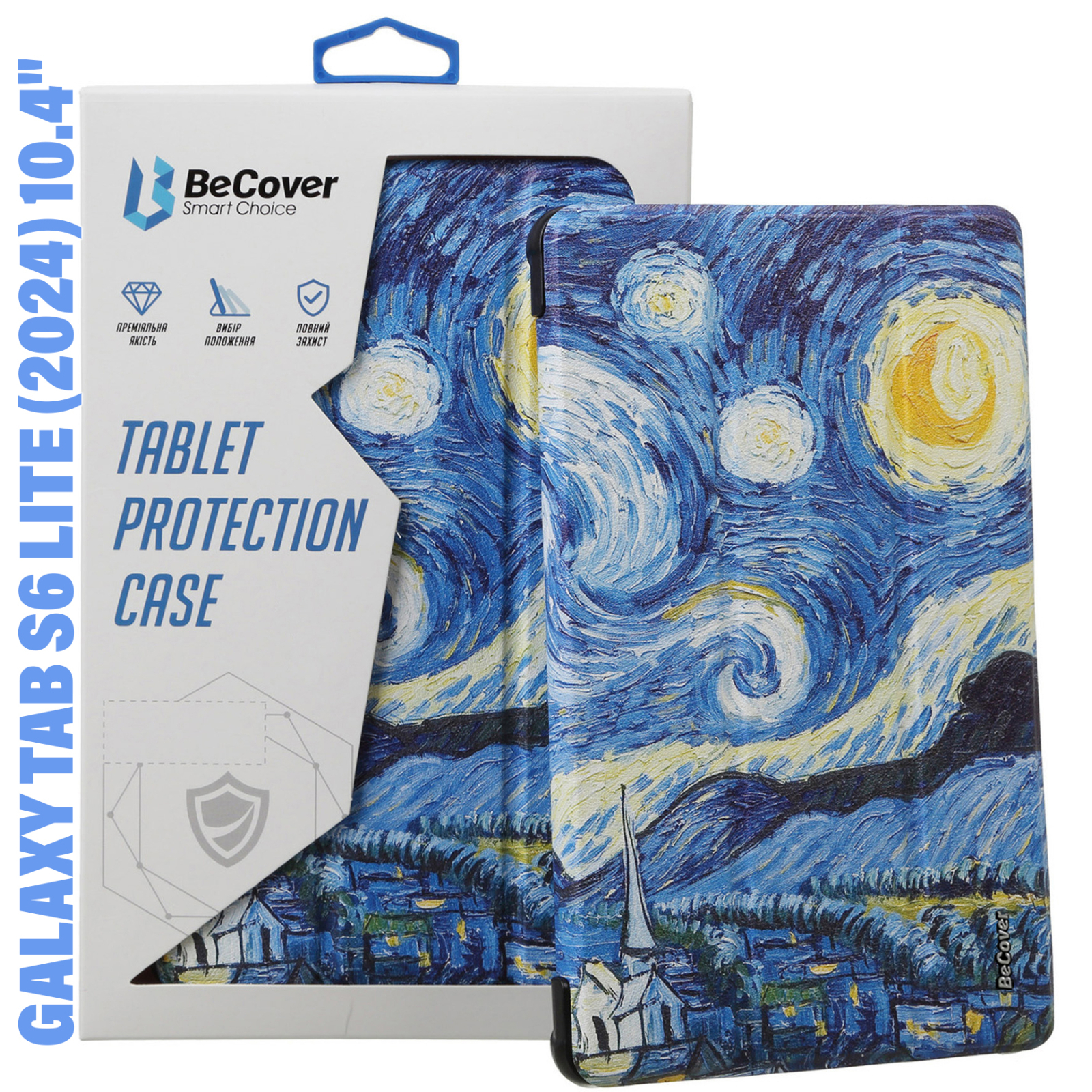 Чехол для планшета BeCover Smart Case Samsung Tab S6 Lite (2024) 10.4" P620/P625/P627 Paris (710831)