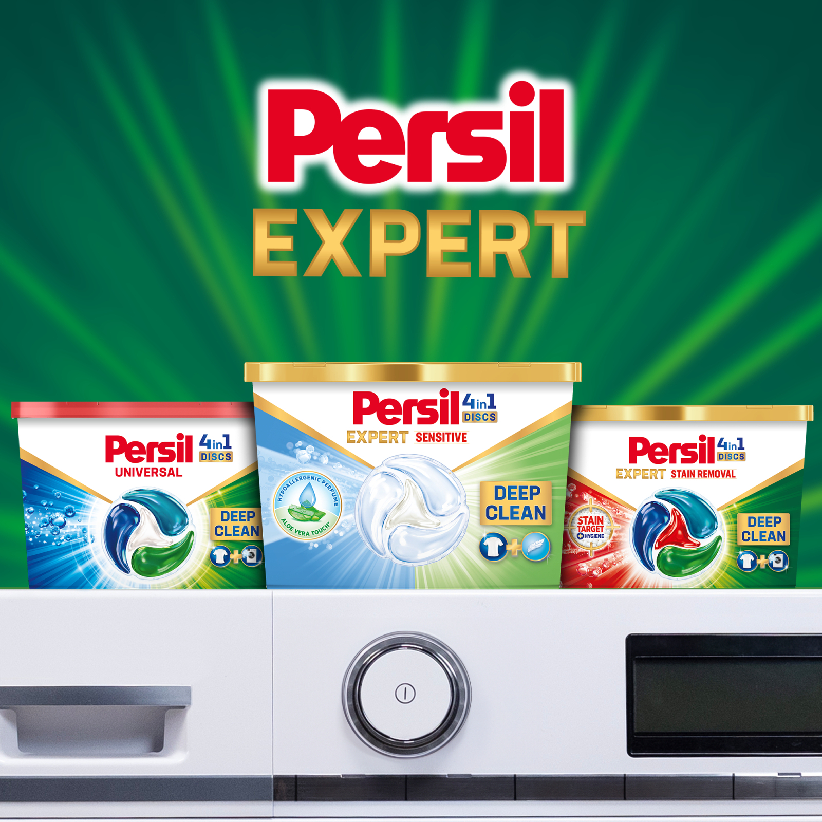 Капсулы для стирки Persil 4in1 Discs Expert Sensitive Deep Clean 34 шт. (9000101801804) изображение 6