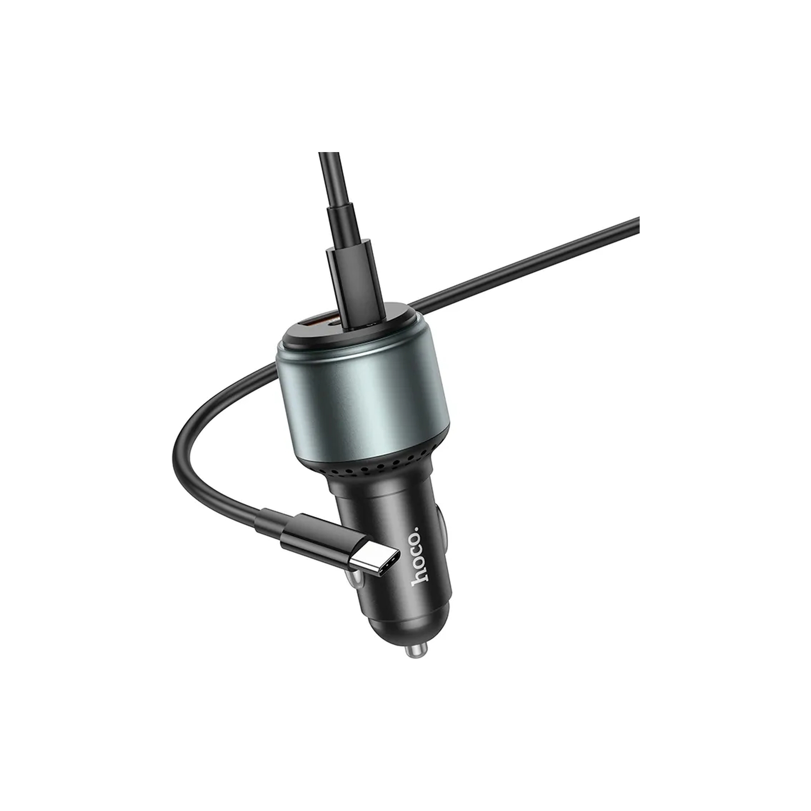 Зарядний пристрій HOCO NZ9 charger set(C to C) USB-A/Type-C Black (6931474795120) зображення 6