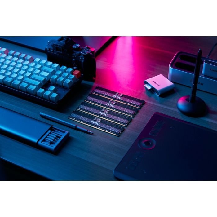 Модуль памяти для сервера Kingston 128GB 6000MT/s DDR5 ECC Reg CL32 DIMM (Kit of 4) FURY Renegade Pro EXPO (KF560R32RBEK4-128) изображение 6