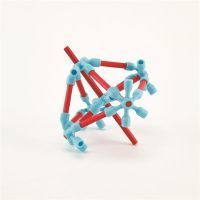 Конструктор Hape Flexistix Креативные фигуры 133 детали бамбуковый (E5565) изображение 2