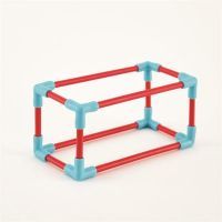 Конструктор Hape Flexistix Креативные фигуры 133 детали бамбуковый (E5565) изображение 3