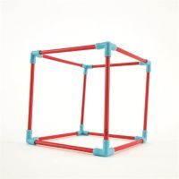 Конструктор Hape Flexistix Креативные фигуры 133 детали бамбуковый (E5565) изображение 5