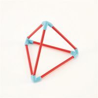 Конструктор Hape Flexistix Креативные фигуры 133 детали бамбуковый (E5565) изображение 9