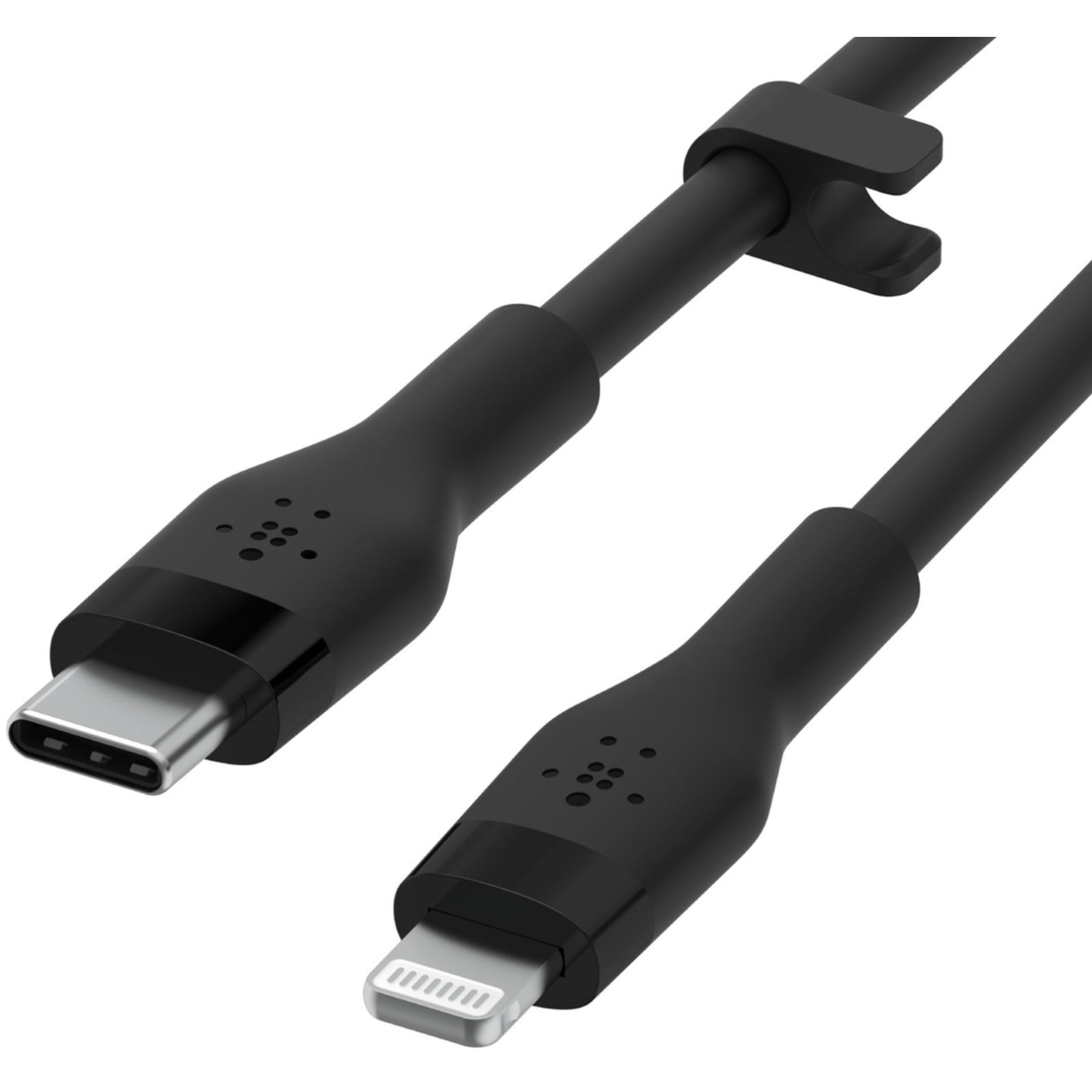 Дата кабель USB-С to Lightning 1.0m Belkin (CAA009BT1MBK) зображення 3