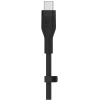 Дата кабель USB-С to Lightning 1.0m Belkin (CAA009BT1MBK) зображення 5