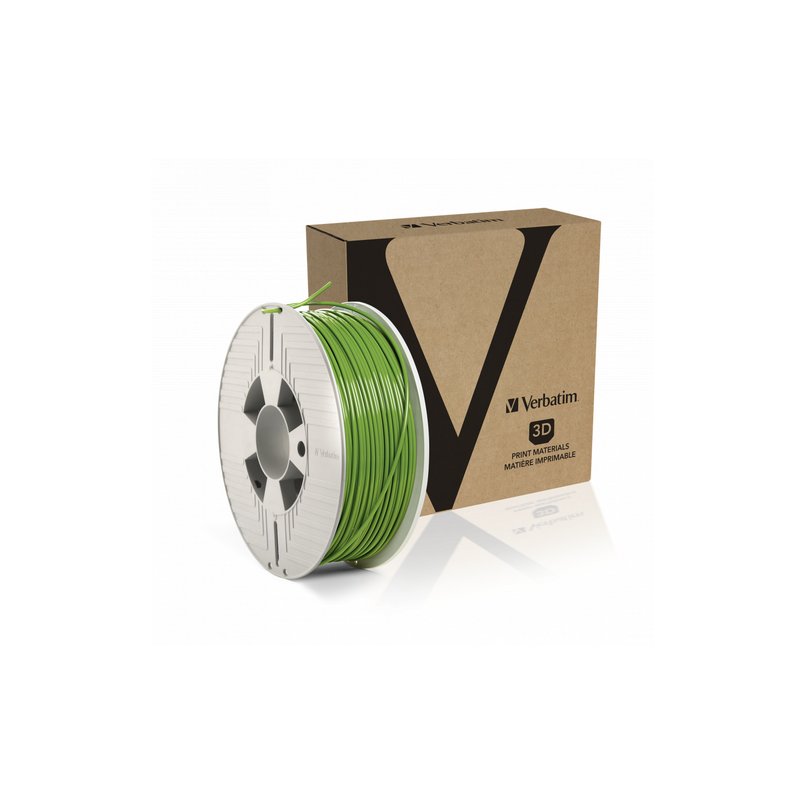 Пластик для 3D-принтера Verbatim PLA, 2,85 мм, 1кг, green (55334) изображение 3
