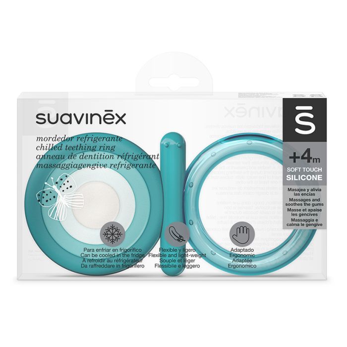 Прорезыватель Suavinex силиконовый с охлаждающим/мультицветом (401436) изображение 2