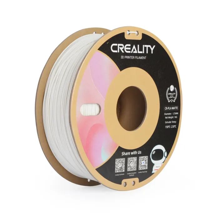 Пластик для 3D-принтера Creality PLA matte 1кг, 1.75мм, black (3301010297)