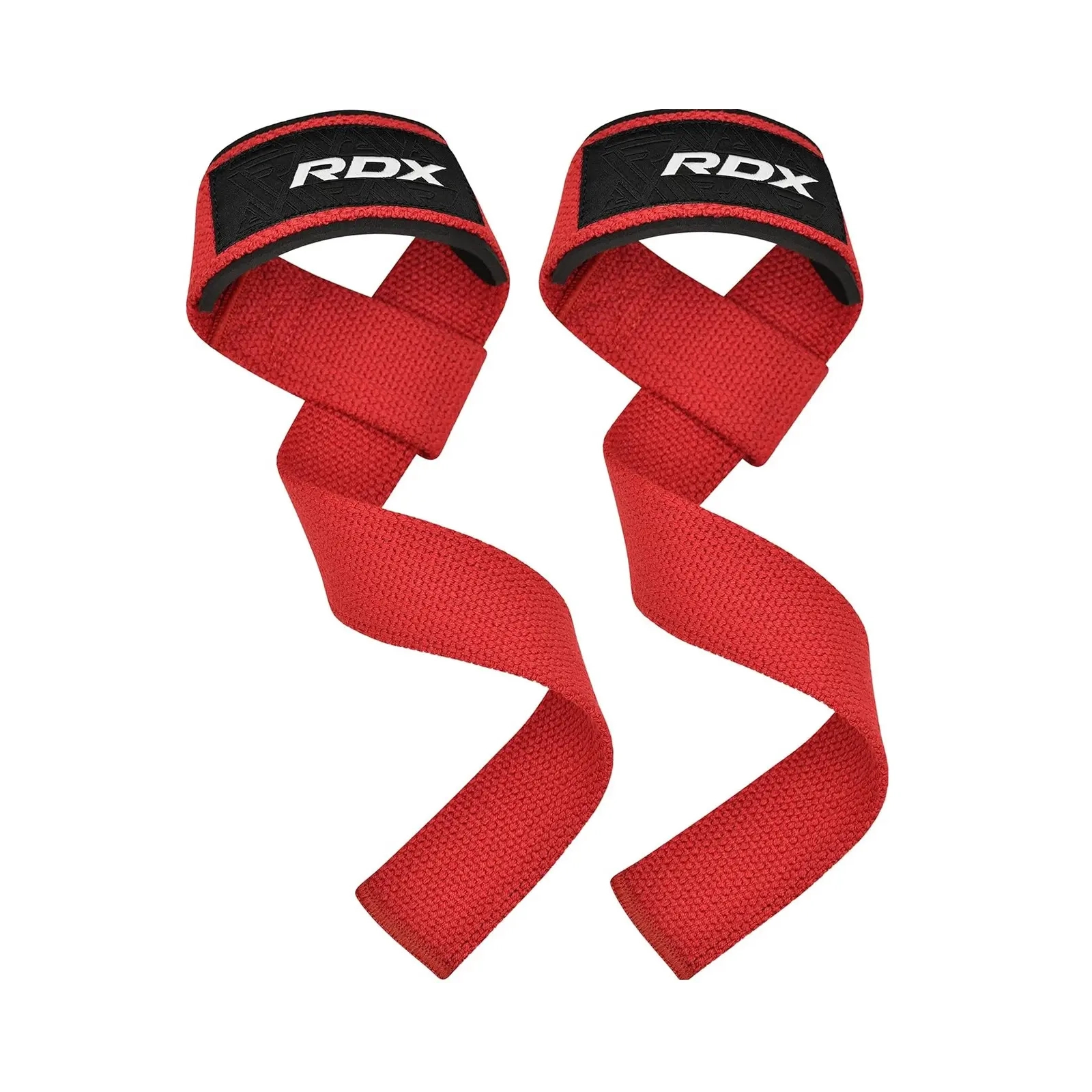 Кистевые лямки RDX W1 Gym Single Strap Red Plus (WAN-W1R+)