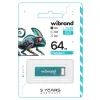 USB флеш накопитель Wibrand 64GB Chameleon Blue USB 2.0 (WI2.0/CH64U6LU) изображение 2