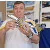 Конструктор Metal Time Колекційна модель Ukrainian Dream механічний літак Мрія АН-225 двокольоровий Exclusive Edition (MT001EE) зображення 10