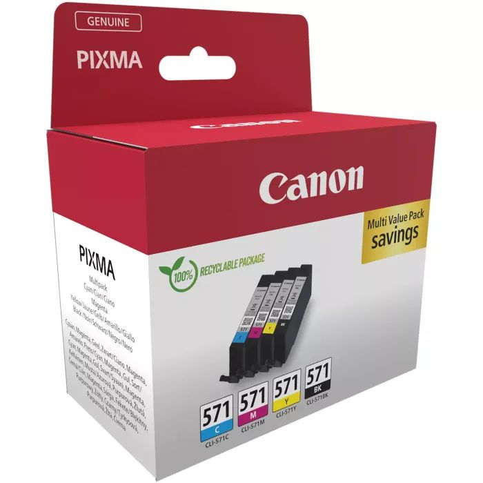 Картридж Canon CLI-571 MultipackXL BK,C,M,Y 11ml (0332C006)