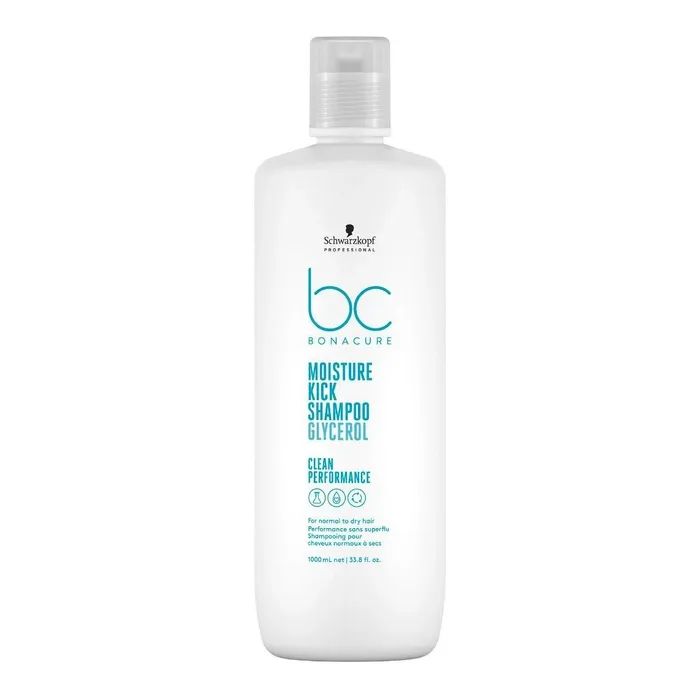 Шампунь Schwarzkopf Professional ВС Bonacure Moisture Kick Shampoo Glycerol 1 л (4045787723137)