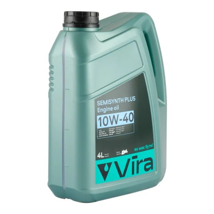 Моторное масло VIRA Semisynthetic Plus 10W-40 1 л (VI0351) изображение 2