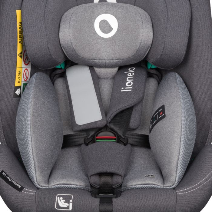 Автокресло Lionelo Bastiaan One I-size Grey Stone (LO-BASTIAAN ONE I-SIZE GREY STONE) изображение 10