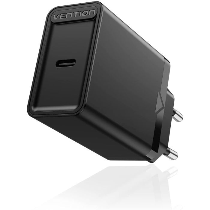 Зарядное устройство Vention 1xUSB 20W (USB-С) PD black (FADB0-EU) изображение 3