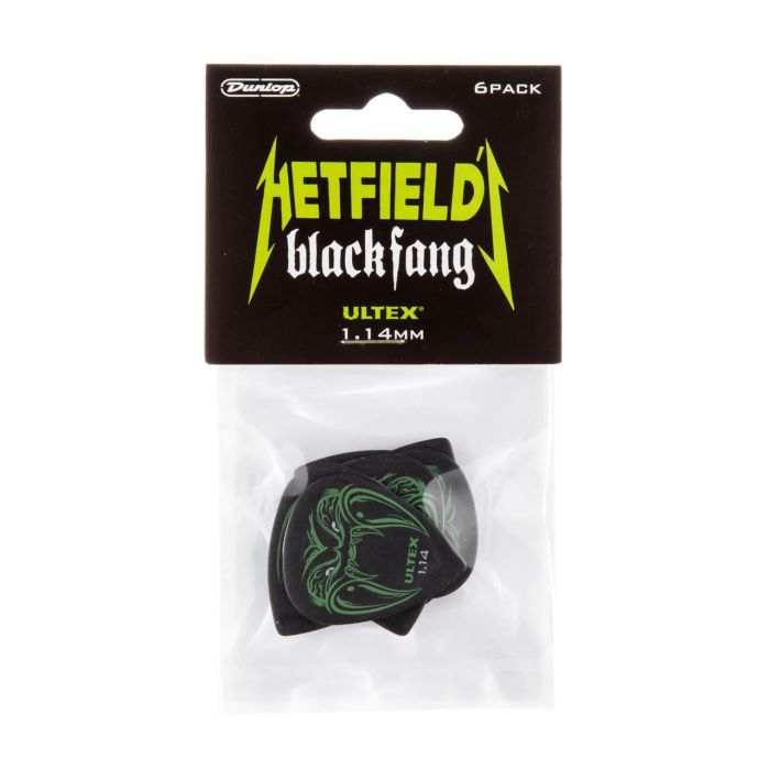 Медиатор Jim Dunlop Hetfield's Black Fang Pick .73mm 6 шт. (PH112P.73) изображение 3