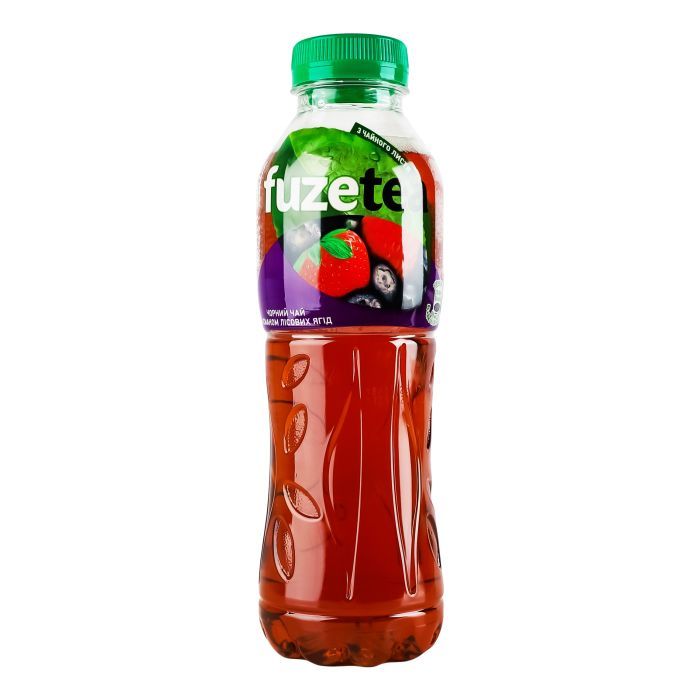 Напиток Fuzetea Чай холодный черный Со вкусом лесных ягод 500 мл (5449000189394)