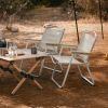 Кресло складное Naturehike CNK2300JU012 бежеве (6976023926877) изображение 2