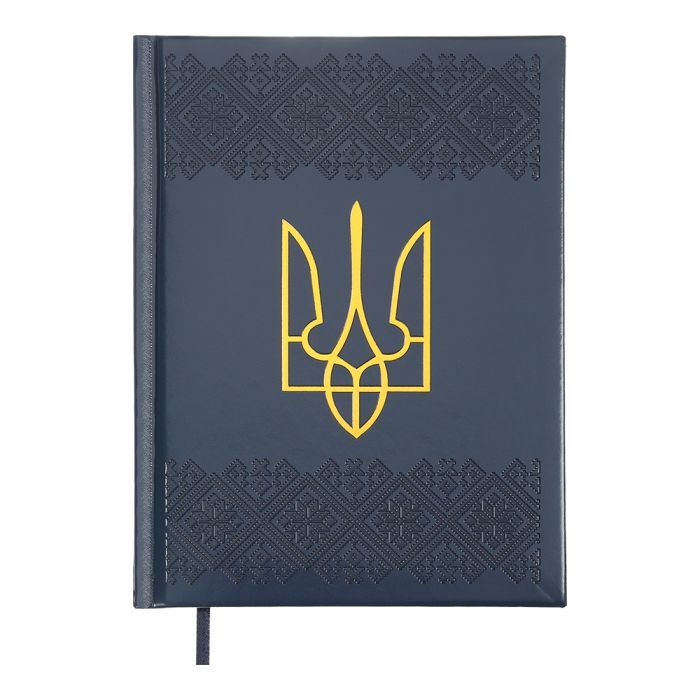 Тижневик Buromax датований 2026 HERALDRY, А5 кобальтовий (BM.21128-54)