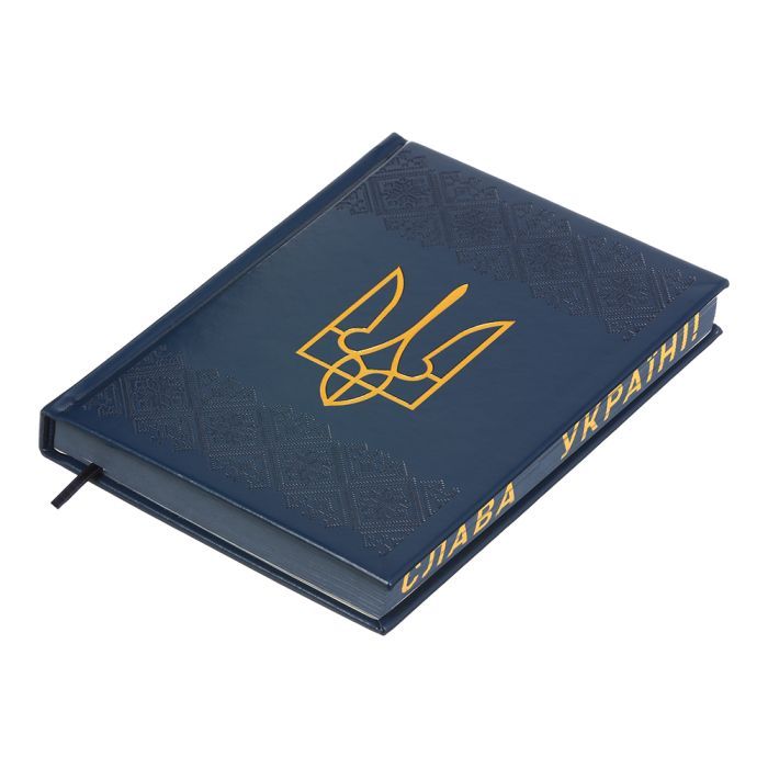 Тижневик Buromax датований 2026 HERALDRY, А5 кобальтовий (BM.21128-54) зображення 3