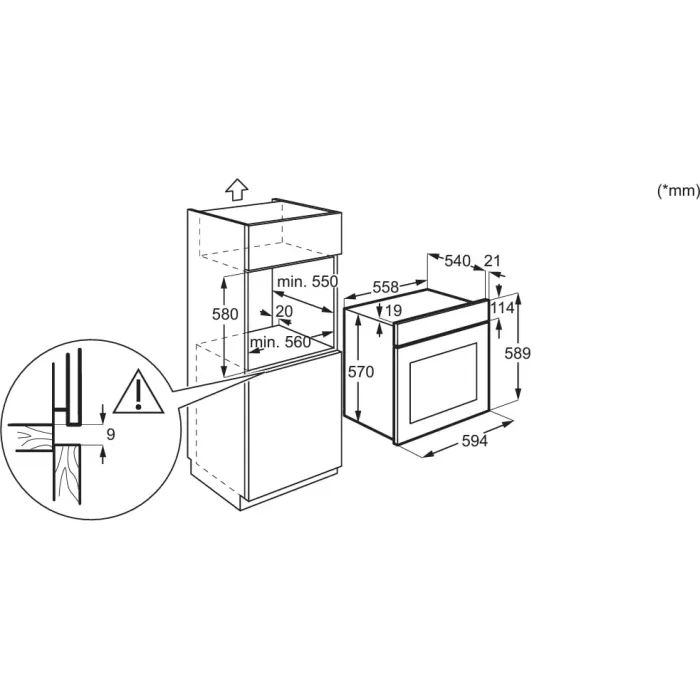 Духовой шкаф Electrolux KODEF70BZ изображение 7