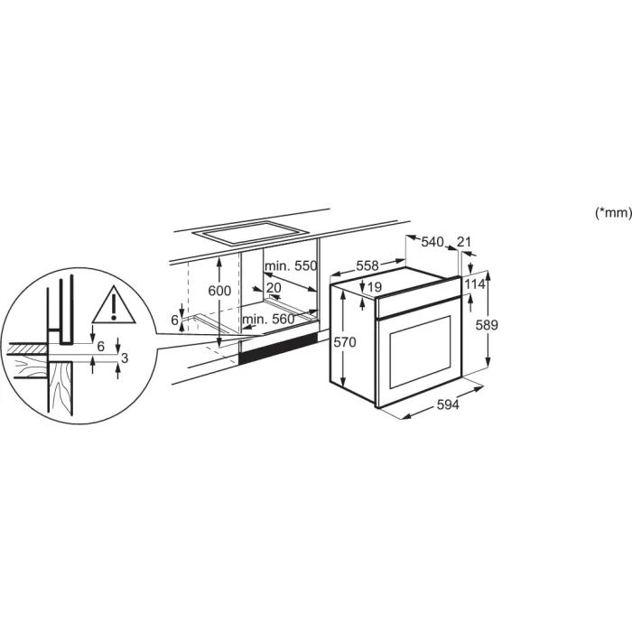 Духовой шкаф Electrolux KODEF70BZ изображение 8