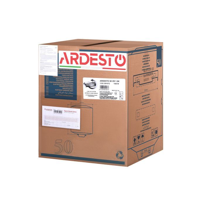 Бойлер Ardesto NEU NTS 50 V 1.5K EU2 (4015008) зображення 12