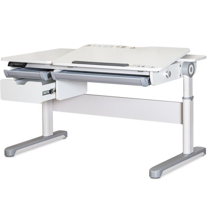 Парта Mealux Milton Electro lite Grey (BD-730 WG lite)
