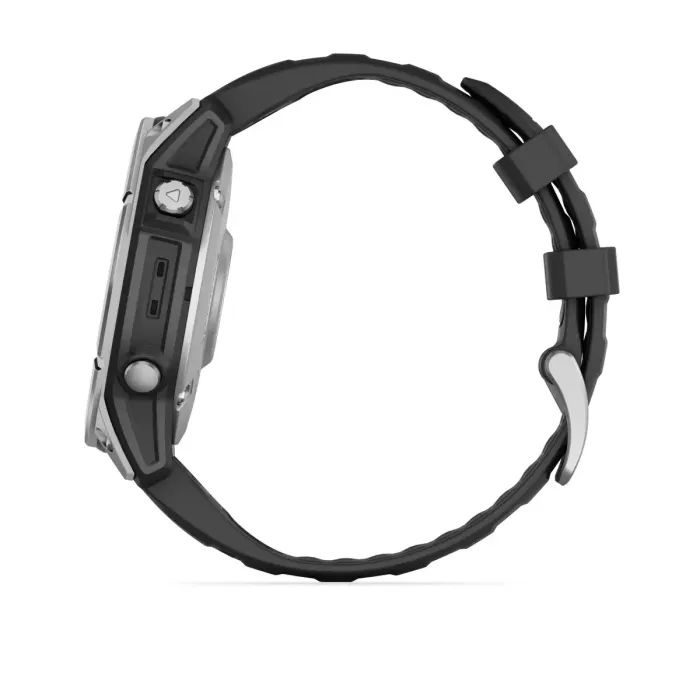 Смарт-годинник Garmin fenix E, 47mm, Stainless Steel/Black, GPS (010-03025-00) зображення 6
