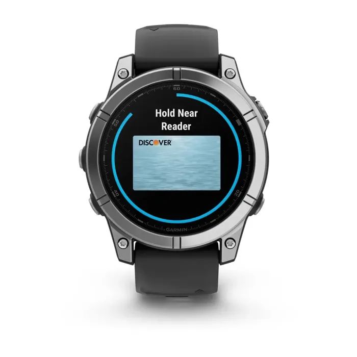 Смарт-годинник Garmin fenix E, 47mm, Stainless Steel/Black, GPS (010-03025-00) зображення 9