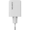 Зарядний пристрій Canyon CU45AC GaN 45W 1xPD 1xQC EU White (CNS-CUW45AC) зображення 2