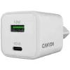 Зарядний пристрій Canyon CU45AC GaN 45W 1xPD 1xQC EU White (CNS-CUW45AC) зображення 5