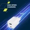 Зарядний пристрій Canyon CU45AC GaN 45W 1xPD 1xQC EU White (CNS-CUW45AC) зображення 8
