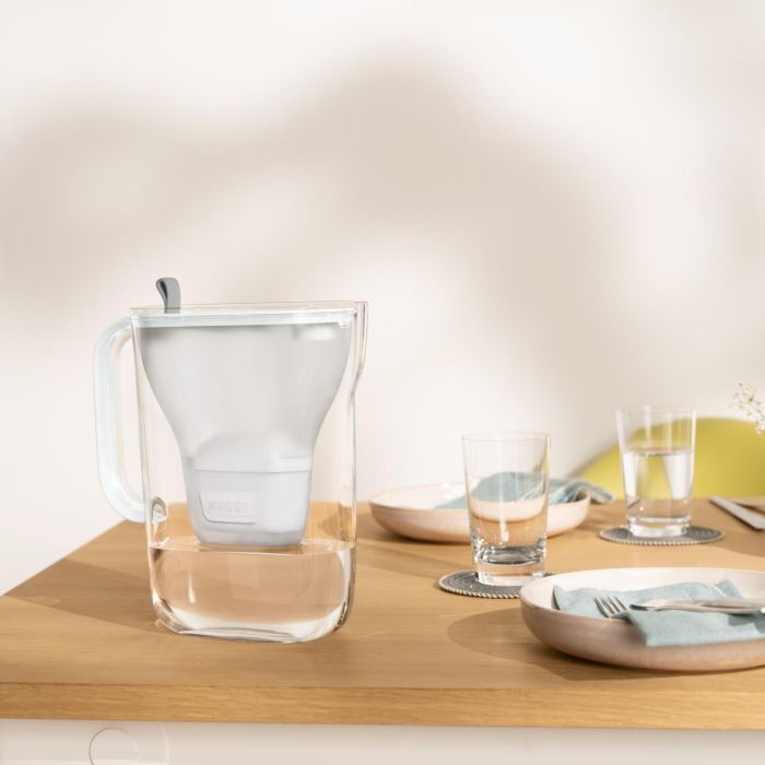 Фильтр-кувшин Brita Style XL LED MXPro 3.6л (2.3л очищеної води) з фільтр-картриджем, сірий (1052803) изображение 6