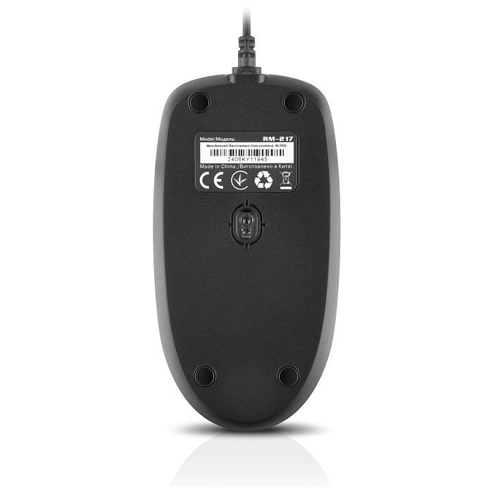 Мышка REAL-EL RM-217 USB Black/Gray (EL123200038) изображение 9