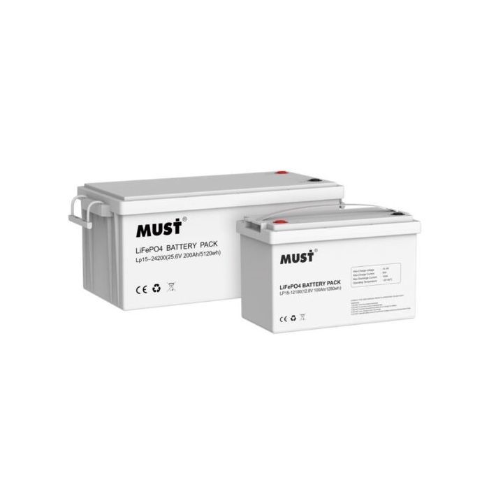 Батарея LiFePo4 Must 12.8V - 200Ah (LP15-12200)