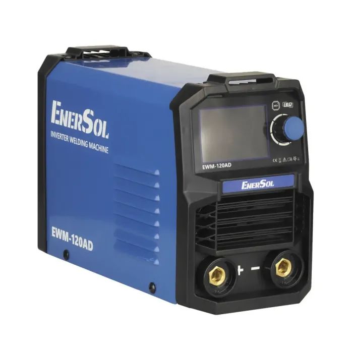 Зварювальний апарат Enersol інверторний, 20-120 A, 5.1 кВт, 2.8 кг (EWM-120AD) зображення 5