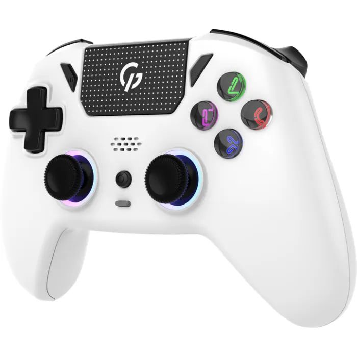 Геймпад GamePro GPS13W BT 5.3/USB/PC/iOS/Android/PS3/PS4 RGB White (GPS13W) изображение 2
