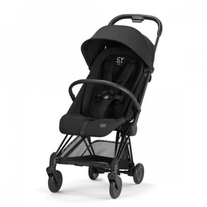 Коляска Cybex Coya Urban Mobility Black (с бампером и дождевиком) (524000691) изображение 3