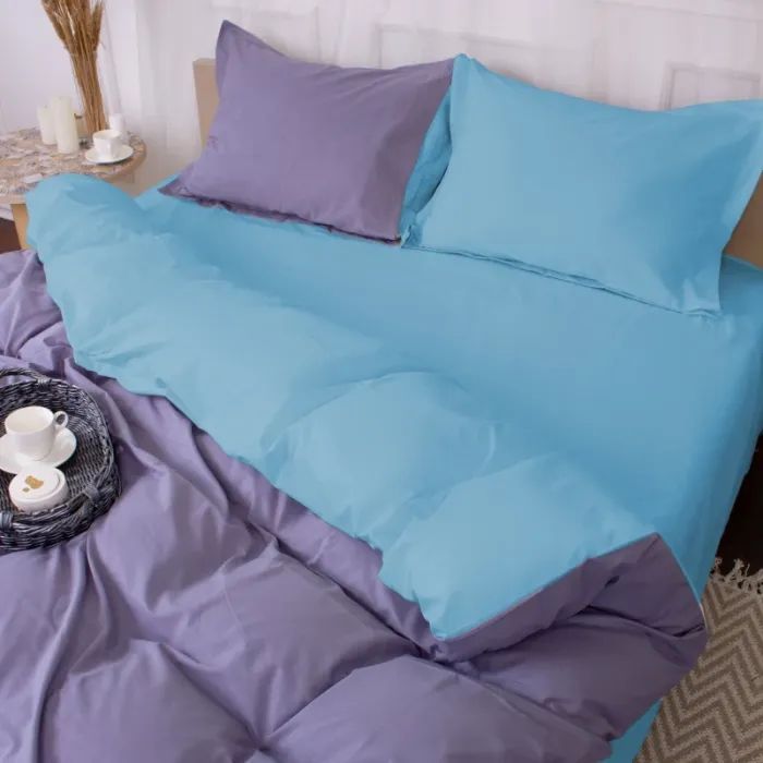 Постільна білизна MirSon Poplin Line 067 + 056 Kevin 110x140 (2200006277668) зображення 2