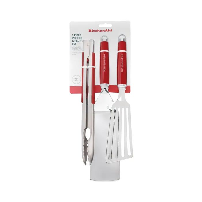 Набор для барбекю KitchenAid Coreline, 3 предмета, червоний (KAG930OHERE) изображение 9