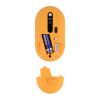 Мишка 2E MF300 CAPYBARASUNSET Silent Wireless/Bluetooth Yellow (2E-MF300WCAPIBARAYW) зображення 3