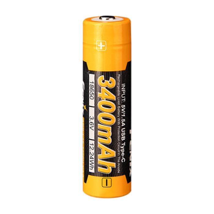 Аккумулятор Fenix 18650 (3400 mAh) Type-C (ARB-L18-3400U-V30)