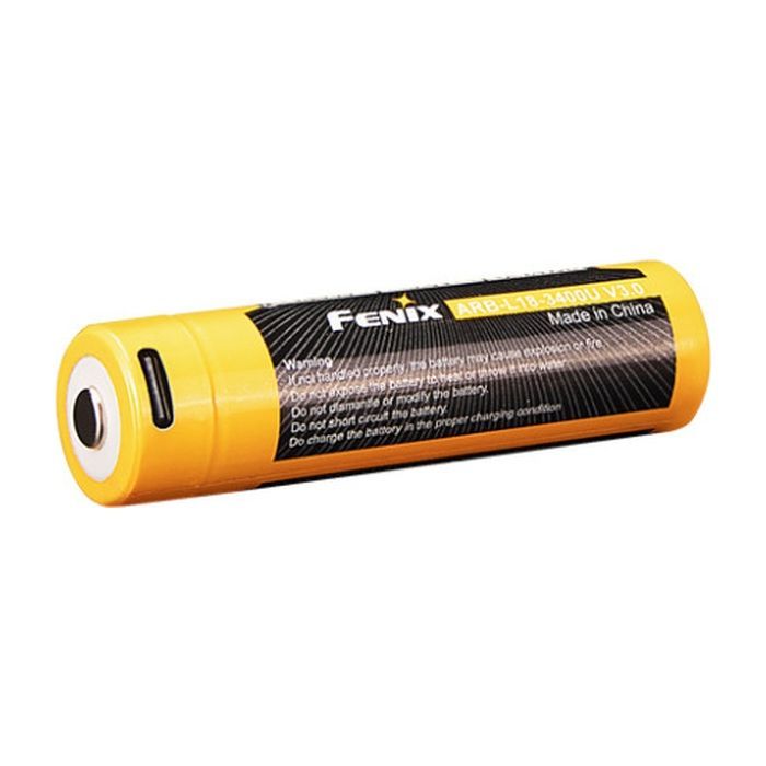 Аккумулятор Fenix 18650 (3400 mAh) Type-C (ARB-L18-3400U-V30) изображение 2
