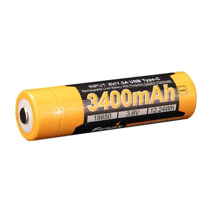 Аккумулятор Fenix 18650 (3400 mAh) Type-C (ARB-L18-3400U-V30) изображение 5